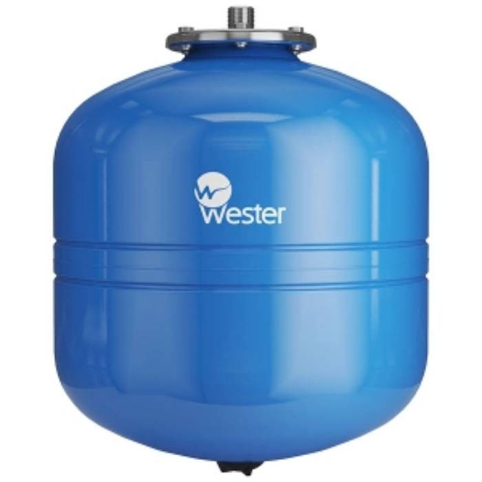 Гидроаккумулятор вертикальный Wester WAV 2-14-0260 50 л 16 бар