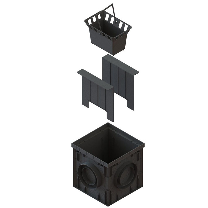 Дождеприемник Standartpark PolyMax Basic ДП–30.30-ПП 08370.1-Ч с ПС и КОДП комплект