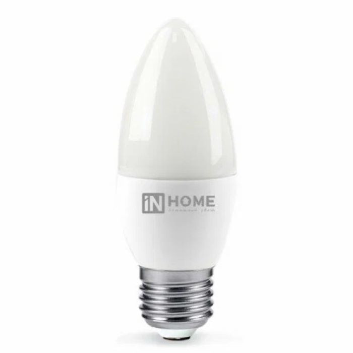 Лампа светодиодная In-Home 4690612020426 LED 8Вт 3000К E14 760 Лм 230В