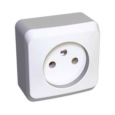Розетка Schneider Electric Этюд PA16-002b одноместная белая