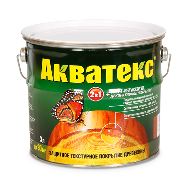Рогнеда Акватекс, 3 л, Грунт-антисептик орегон