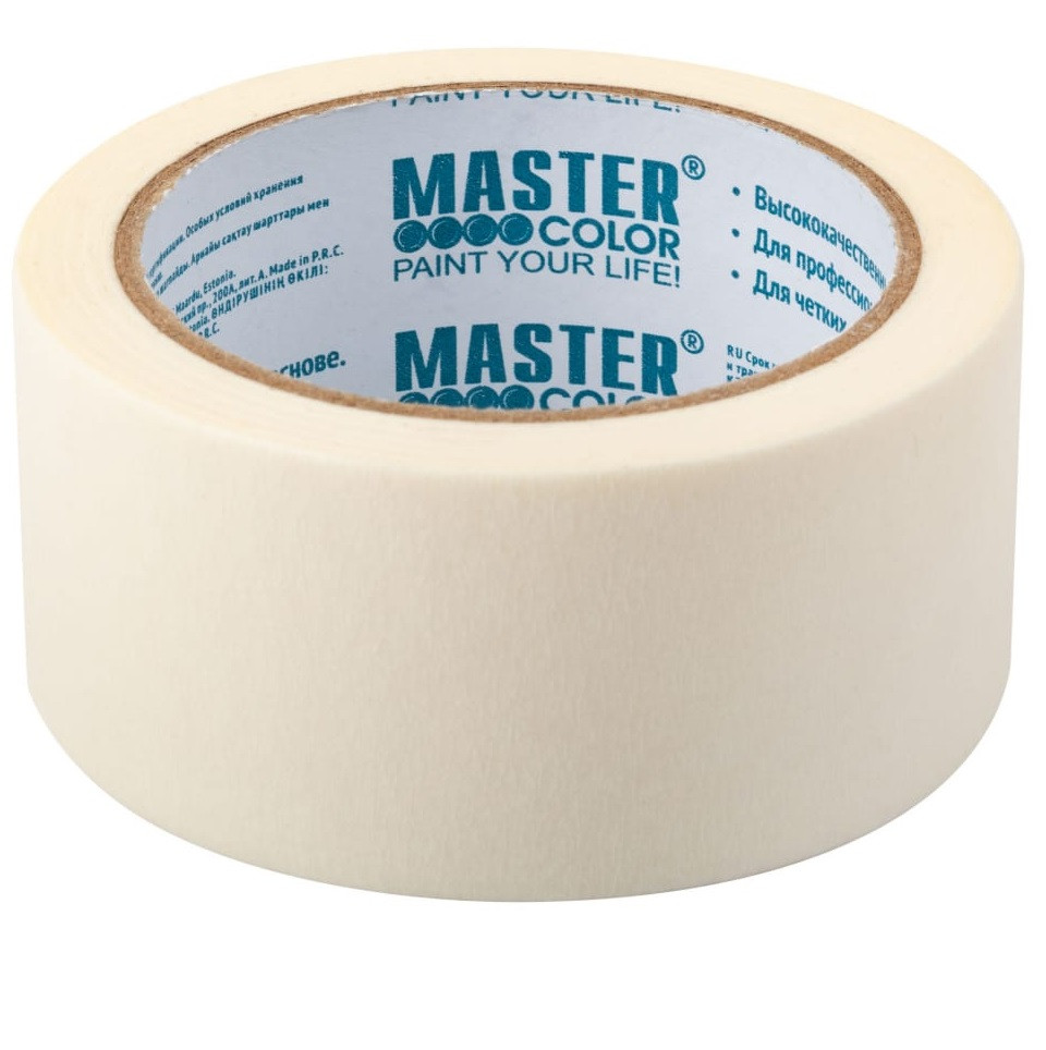 Лента клейкая малярная Master Color 30-6104 48 мм 25 м