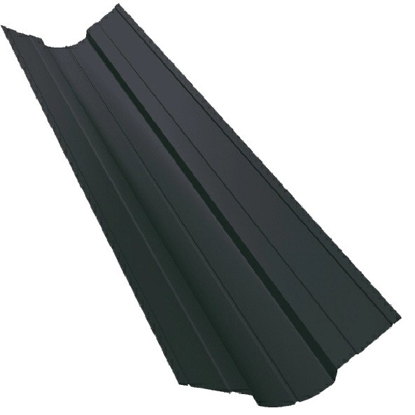 Ендова верхняя фигурная Grand Line PurLite Matt Ral 7024 150х150 мм резка