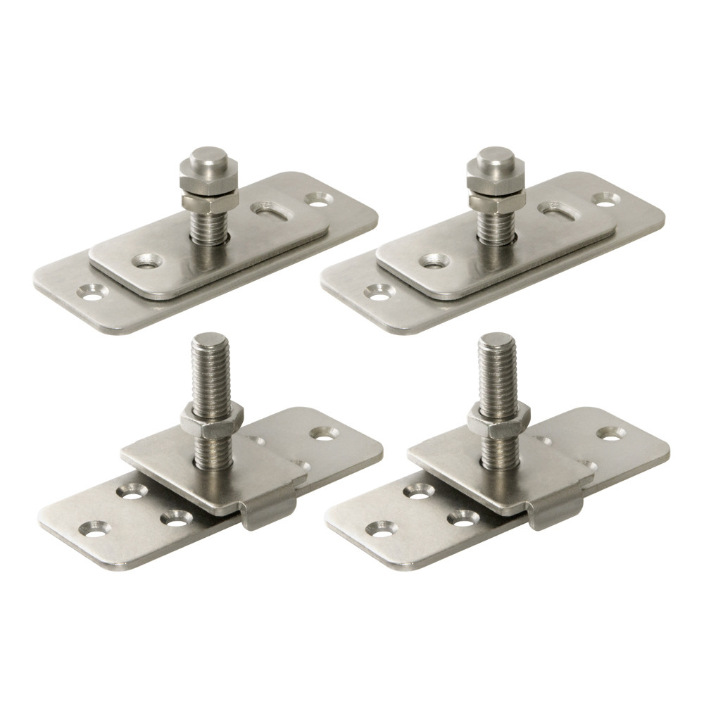 Комплект монтажных пластин Armadillo SLD.Comfort-PRO/telescope.static door plates 43201