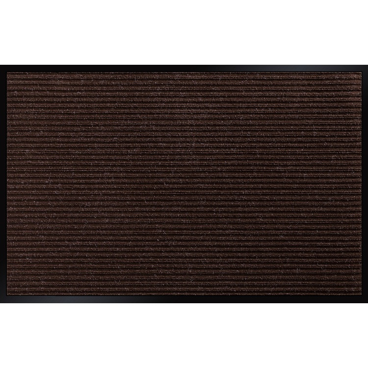 Коврик влаговпитывающий Double Stripe Doormat коричневый 1200х1800 мм