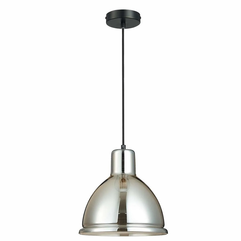 Светильник подвесной Evoluce Bacchi SLE114713-01 E27 1х60W черный/хром