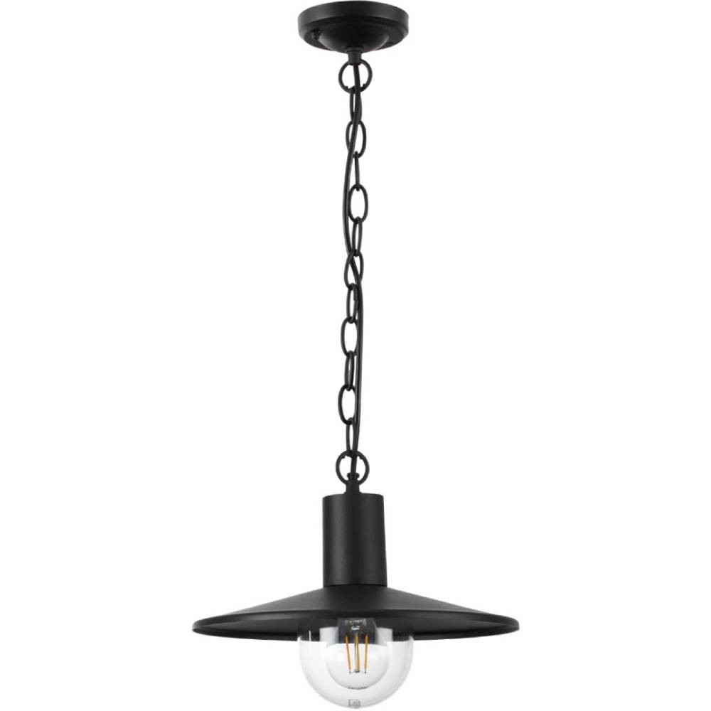 Светильник подвесной ландшафтный Odeon Light Furcadia Nature ODL21 645 черный E27 1x40W IP44