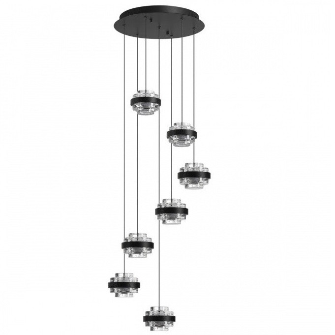 Люстра потолочная Odeon Light Klot L-Vision ODL24 391 5031/40L 4000K 40W черный