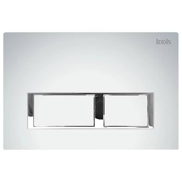Клавиша смыва универсальная Iddis Unifix UNI60M0i77 матовый хром