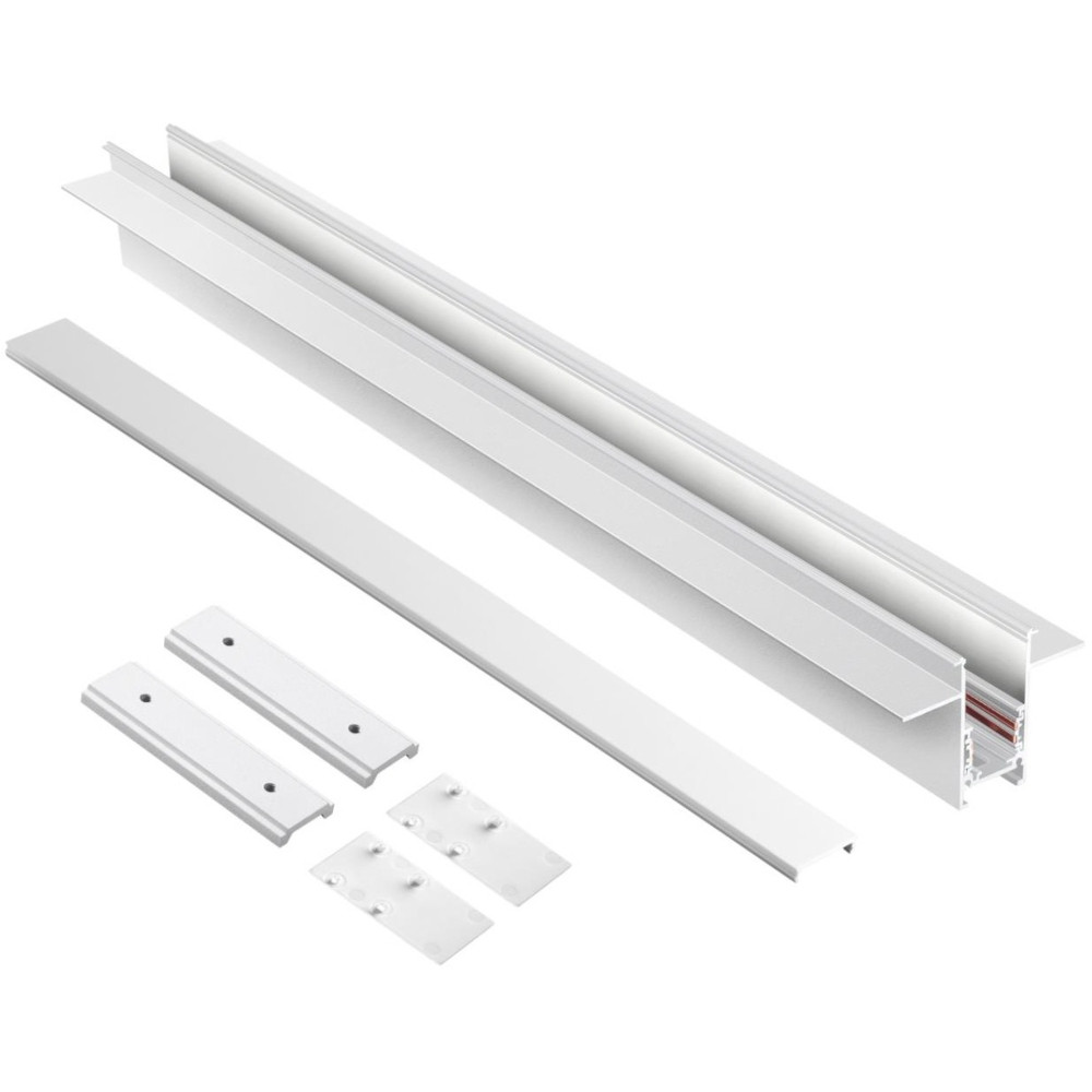 Шинопровод низковольтный Novotech Shino Flum NT23 060 135229 белый IP20 48V 2 м