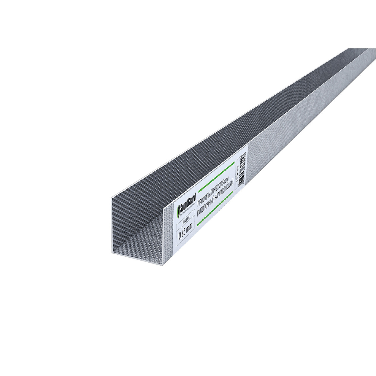 Профиль потолочный направляющий SoundGuard Strong ППН 27х28х0,65 мм