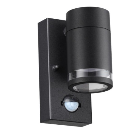 Светильник настенный Odeon Light Motto Hightech ODL23 635 6605/1W GU10 7W черный