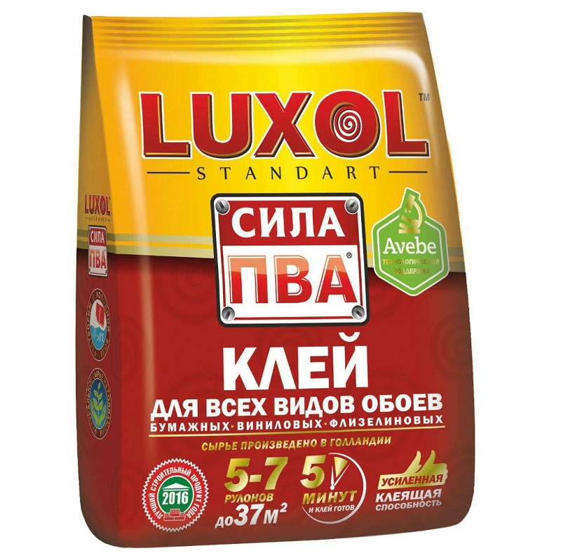Клей обойный Luxol Сила ПВА Standart 7 кг