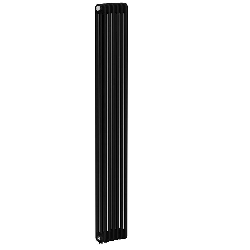 Радиатор стальной трубчатый Rifar Tubog Ventil Tub 3180-06-DV1-AN Антрацит нижнее одностороннее подключение 6 секций