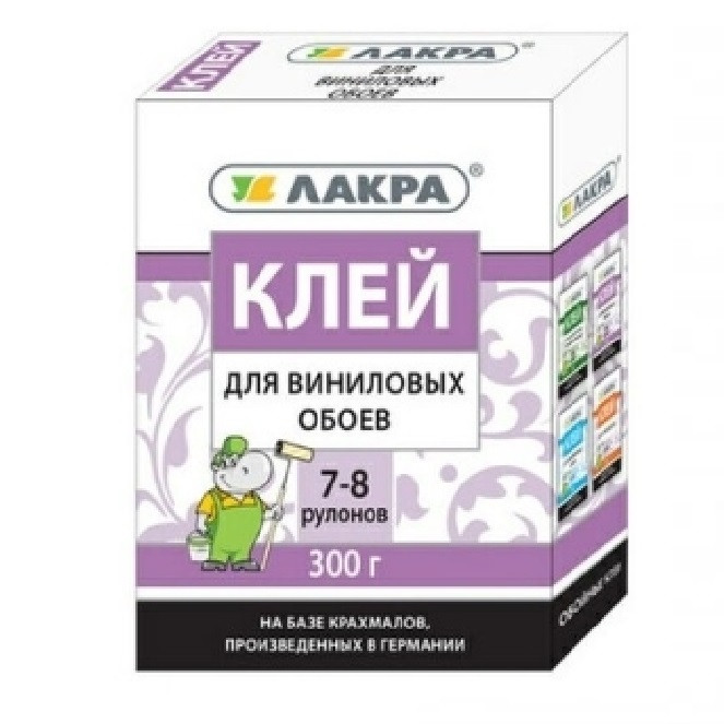 Клей для виниловых обоев Лакра 300 г