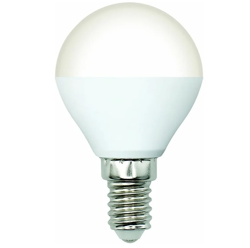 Лампа светодиодная Volpe LED-G45-6W/6500K/E14/FR/SLS шар Е14 6Вт 6500K