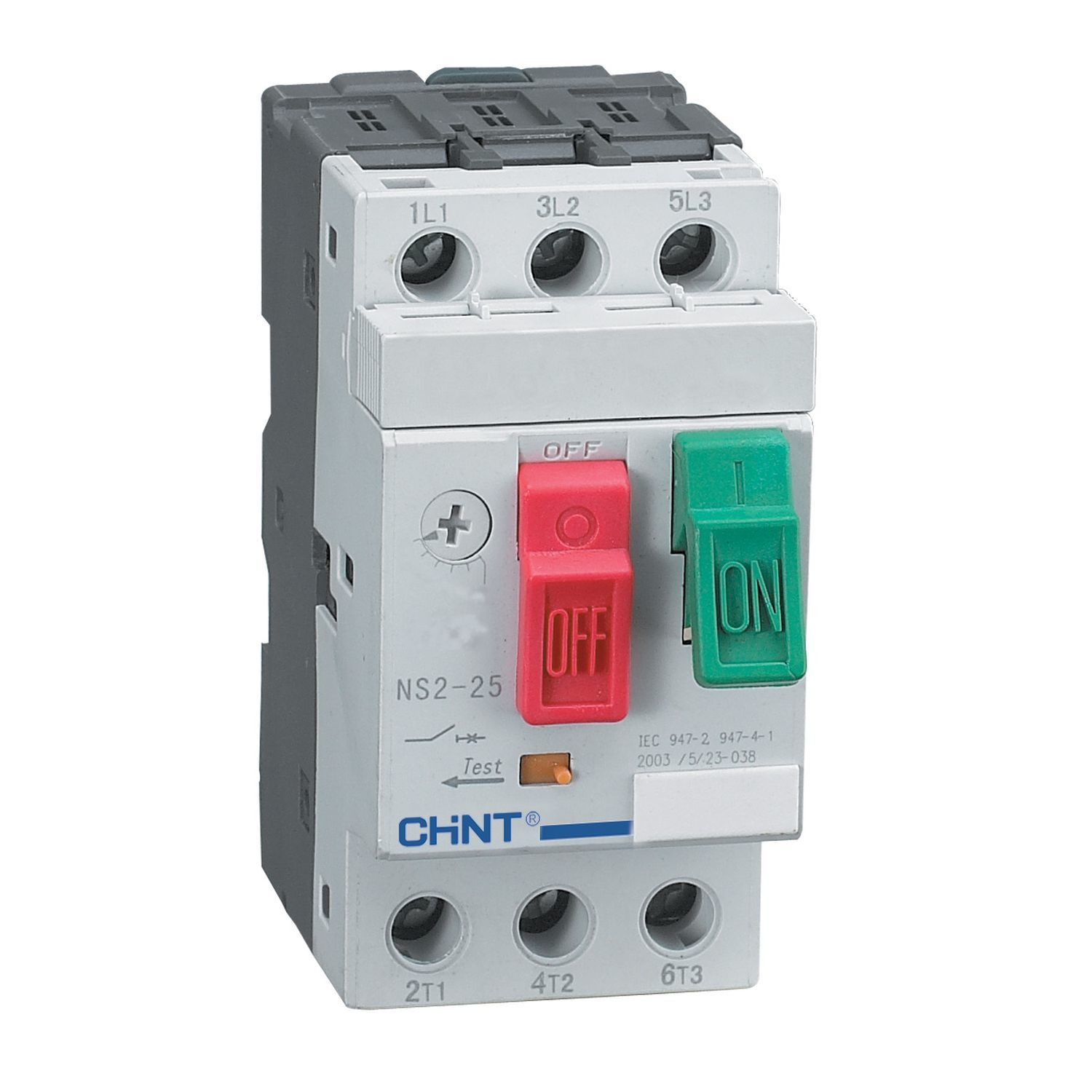 Выключатель автоматический Chint NS2-25 495076 для защиты двигателя 0,63-1А