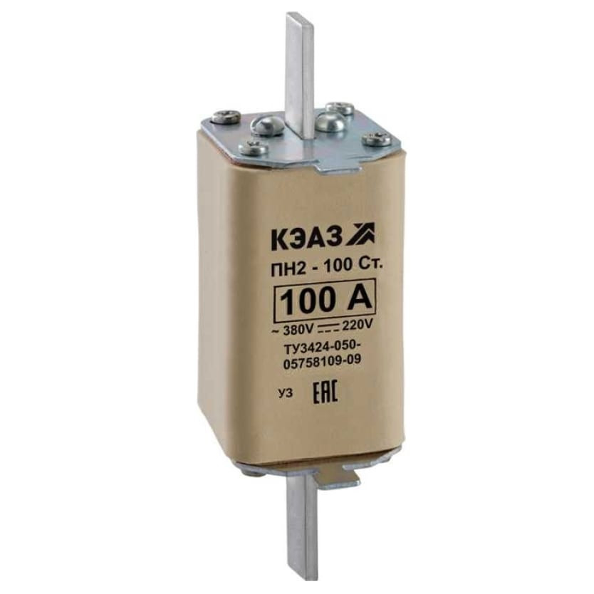 Вставка плавкая КЭАЗ У3 ПН2-100 С 100А