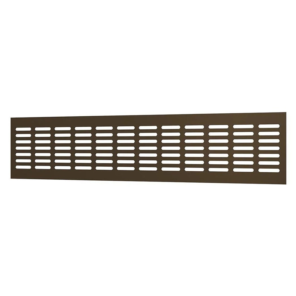 Решетка вентиляционная переточная Era 4810DP алюминиевая dark bronze