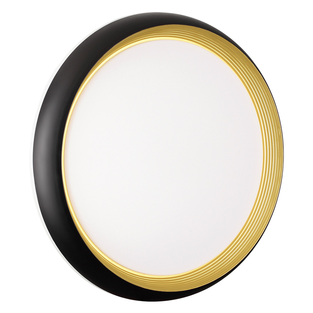 Светильник Sonex Tofiq Black Pale SN 86 7651/EL Led 70 Вт 3000-6000К с пультом ДУ черный/золотой