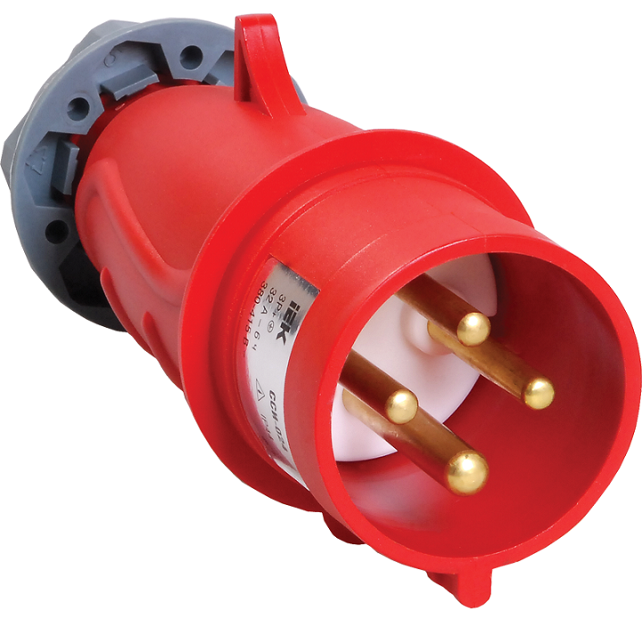 Силовой разъем IEK ССИ-024 Magnum PSN02-032-4 32А 3P+PE 380В