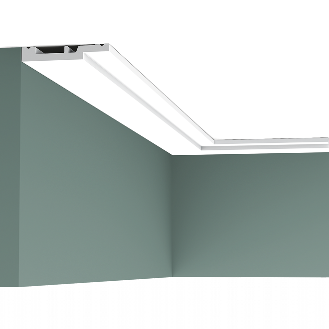 Плинтус из дюрополимера Orac Decor Axxent SX187 2000х75х12 мм