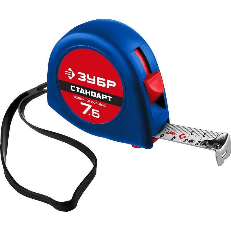 Рулетка Зубр Стандарт 34016-8 7,5 м 25 мм