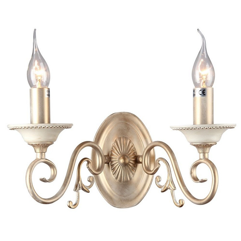 Бра Maytoni Perla ARM337-02-R золото E14 2х60W 220V