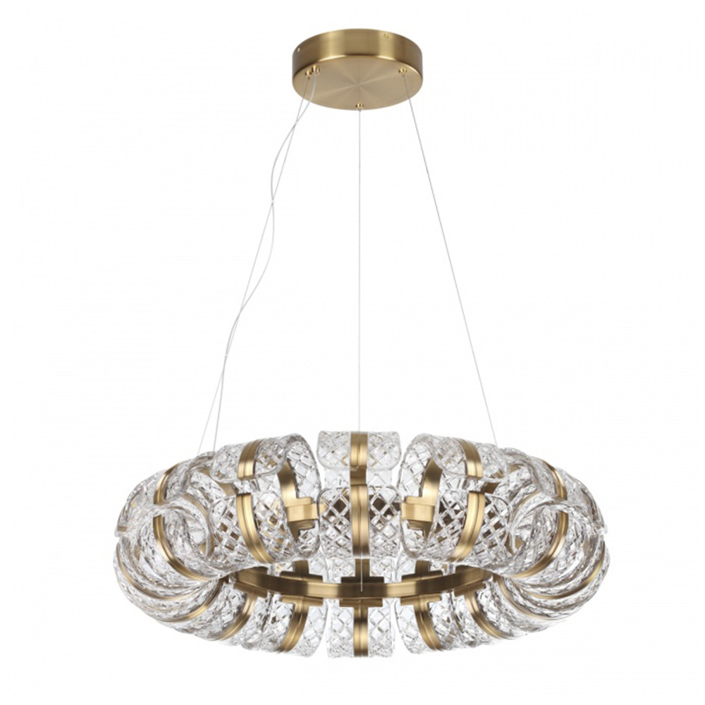 Люстра Odeon Light Mirage L-Vision ODL24 453 5030/92L Led 92W 4000K античная бронза