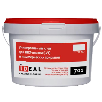 Клей Ideal 701 для ПВХ-покрытий 3 кг